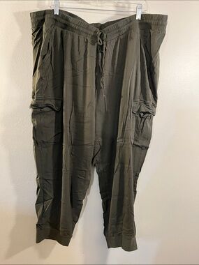 torrid Olive Cargo Jogger Pants